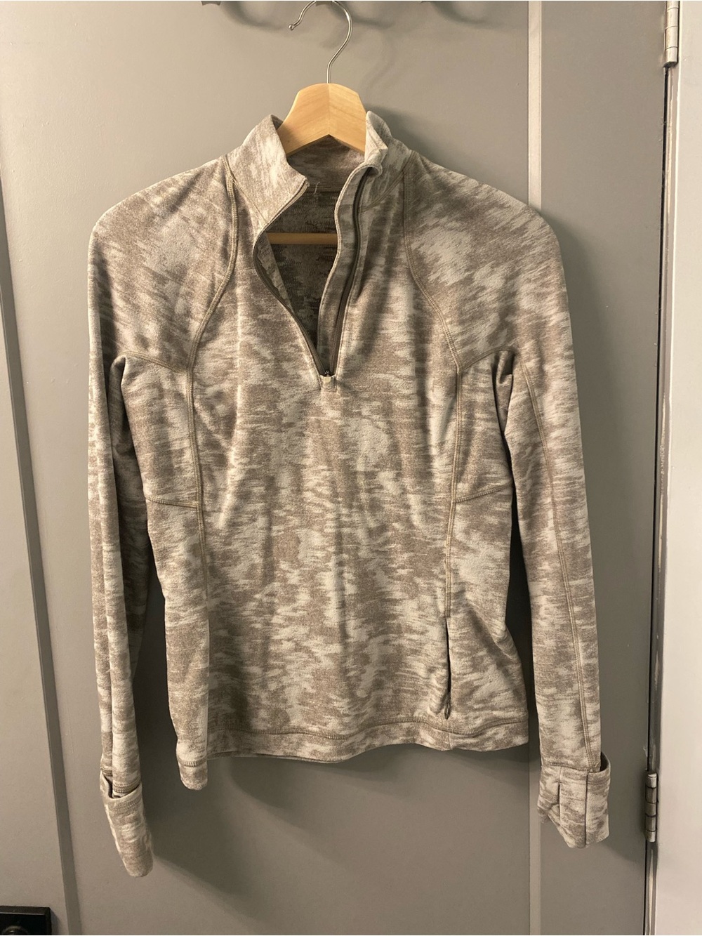Rulu Run Cropped Half Zip